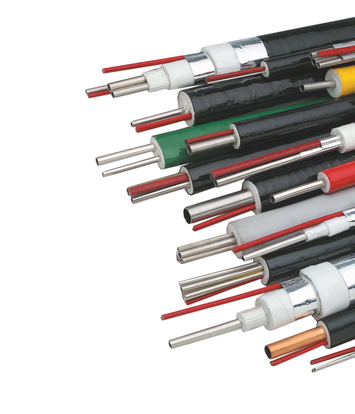 Tubes tracés calorifuges