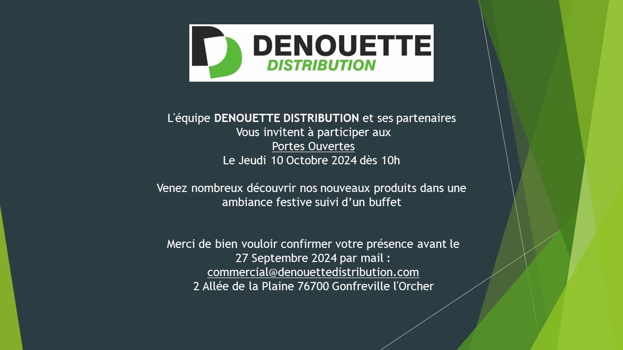 Portes ouvertes Denouette Distribution 2024